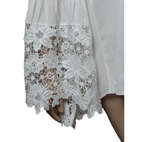 Muche & Muchette Jolie Top One Size Smocked Neckline Belled Sleeves - Picture 5 of 12